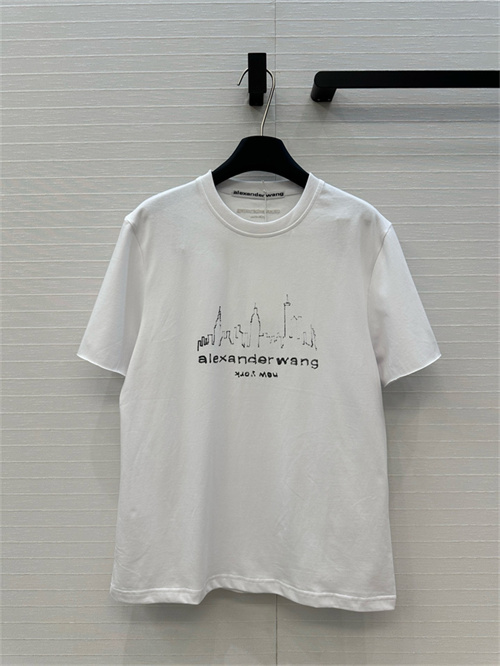 알렉산더왕 반팔 티셔츠 A91858 2025/신상