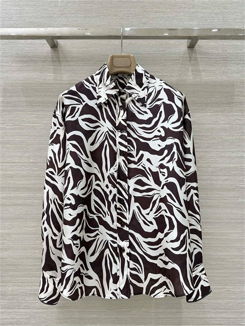 브루넬로 쿠치넬리 실크 셔츠 B84106 2025/신상