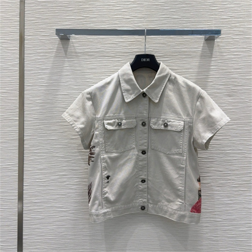 디올 데님 반팔 자켓 D43104 2025/신상