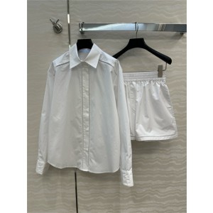 발렌티노 긴팔 셔츠 반바지 세트 V53605 2025/신상