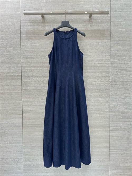 브루넬로 쿠치넬리 데님 민소매 원피스 B84408 2025/신상