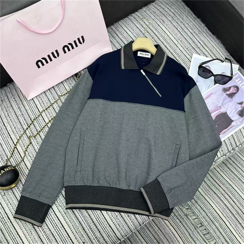 미우미우 긴팔 티셔츠 M43504 2025/신상