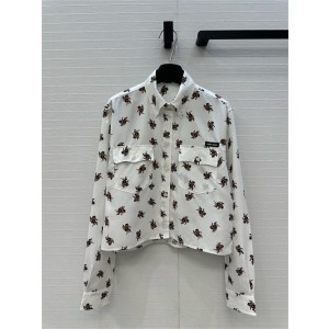 미우미우 긴팔 셔츠 M62803 2025/신상