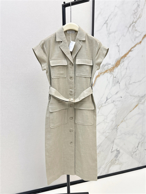 브루넬로 쿠치넬리 민소매 원피스 B73408 2025/신상