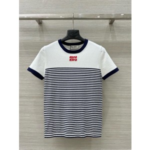 미우미우 반팔 티셔츠 M72302 2025/신상