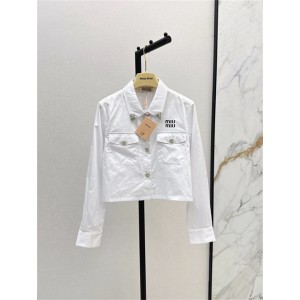 미우미우 긴팔 셔츠 M52908 2025/신상