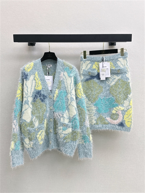 샤넬 긴팔 가디건 스커트 세트 C45701 2025/신상