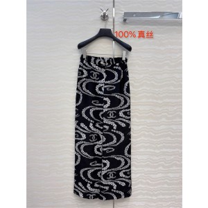 샤넬 실크 캐주얼 바지 C23804 2025/신상