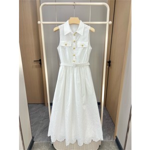 생로랑 민소매 원피스 Y63902 2025/신상