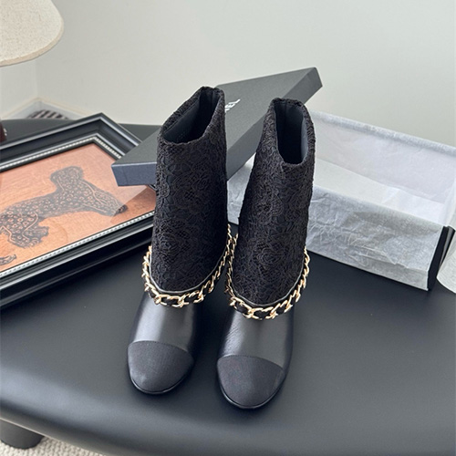 샤넬 여성용 부츠 (굽높이7CM) C69392-1 2025/신상