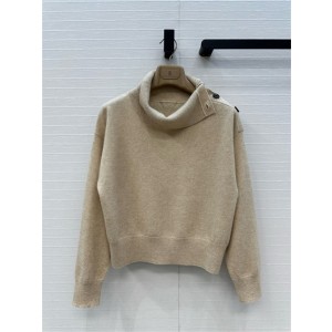 브루넬로 쿠치넬리 긴팔 니트 목플라 B73991 2025/신상