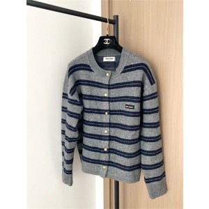 미우미우 긴팔 가디건 M12406 2025/신상