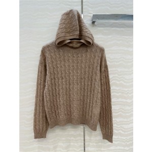 브루넬로 쿠치넬리 후드 긴팔 니트 B64402 2025/신상