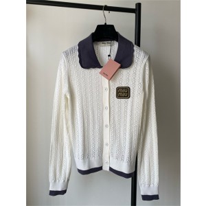 미우미우 긴팔 가디건 M12909 2025/신상