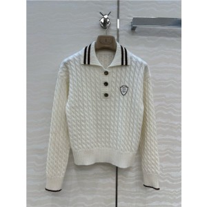 브루넬로 쿠치넬리 캐시미어 긴팔 폴로 니트 B64401 2025/신상