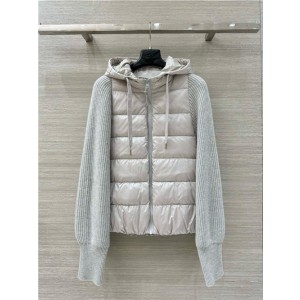 브루넬로 쿠치넬리 후드 패딩 자켓 (충전재-거위털) B69601 2025/신상