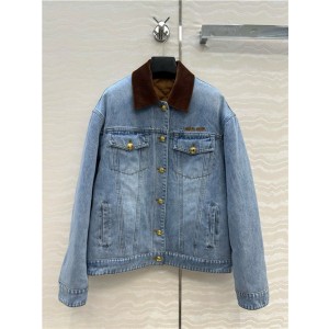 미우미우 데님 솜 자켓 M84204 2025/신상