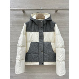 브루넬로 쿠치넬리 후드 패딩 자켓 (충전재-거위털) B68301 2025/신상