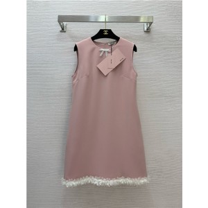 미우미우 민소매 원피스 M82996 2025/신상