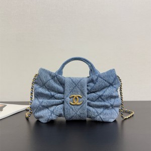 샤넬 맥시 보우백 스몰 (데님) AS9801 2025/신상