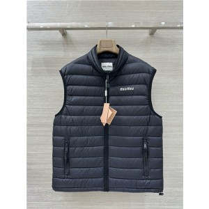 미우미우 패딩 조끼 (충전재-거위털) M54204 2025/신상