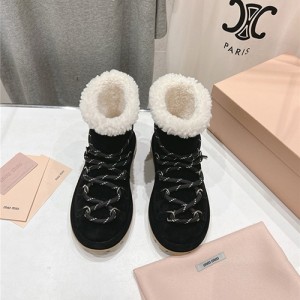 미우미우 여성용 스노우 부츠 M27595-2 2025/신상