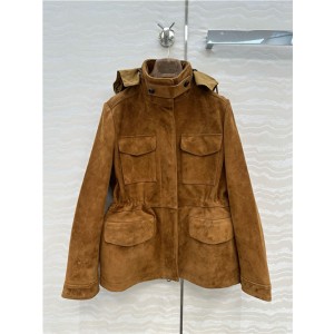 로로피아나 사슴융 후드 자켓 L91430 2025/신상