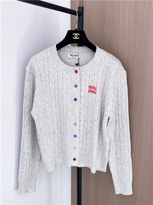 미우미우 긴팔 가디건 M02498 2025/신상