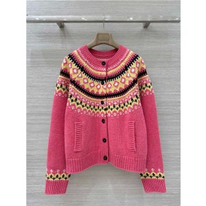 미우미우 캐시미어 긴팔 가디건 M63995 2025/신상