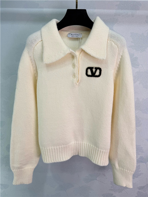발렌티노 긴팔 폴로 니트 V72454 2025/신상