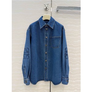 로에베 데님 긴팔 셔츠 L93207 2025/신상