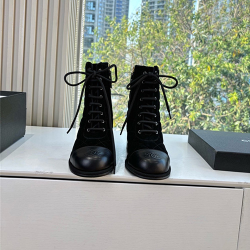 샤넬 여성용 부츠 (굽높이9CM) C47223-2 2025/신상