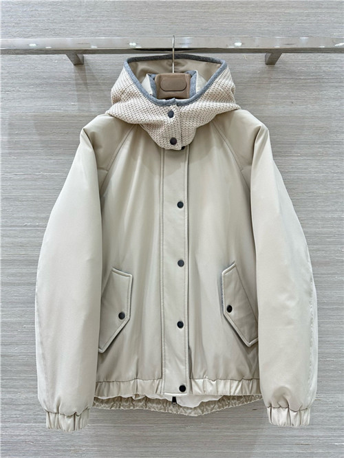 브루넬로 쿠치넬리 후드 패딩 자켓 B41270 2025/신상