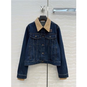 미우미우 데님 자켓 M43501 2025/신상