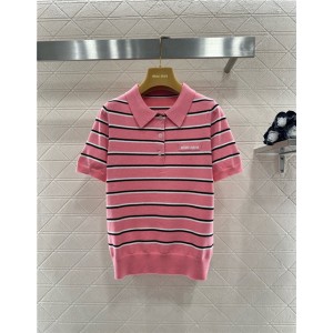 미우미우 반팔 폴로 니트 M82250 2026/신상