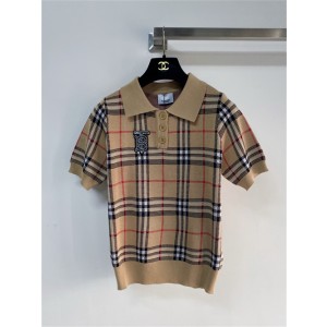 버버리 반팔 폴로 니트 B42204 2026/신상