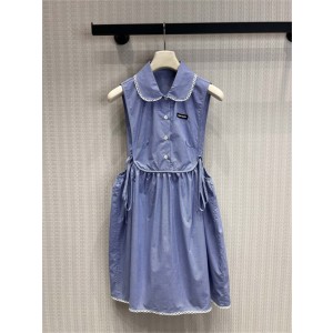 미우미우 민소매 원피스 M62606 2026/신상