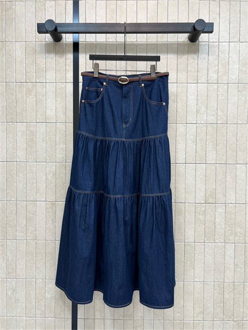 생로랑 데님 스커트 Y43353 2026/신상