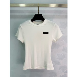 미우미우 반팔 티셔츠 M91358 2026/신상