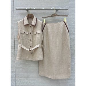 로로피아나 조끼 스커트 세트 L96996 2026/신상