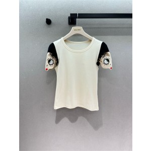 미우미우 반팔 티셔츠 M22058 2026/신상