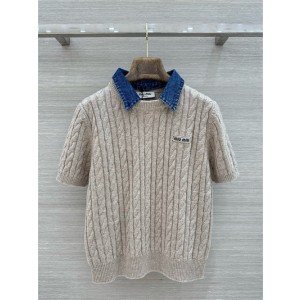 미우미우 반팔 폴로 니트 M92606 2026/신상