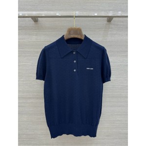 미우미우 반팔 폴로 니트 M32705 2026/신상