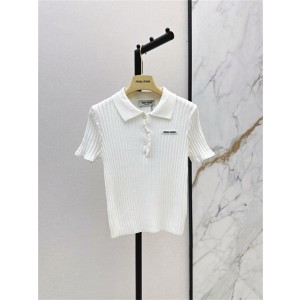 미우미우 반팔 폴로 니트 M51994 2026/신상
