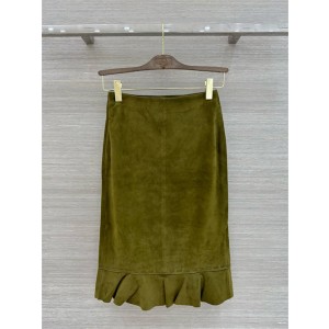 미우미우 사슴융 스커트 M67208 2026/신상