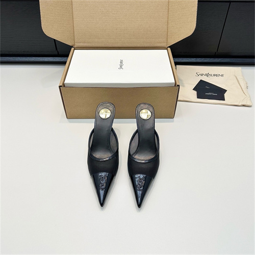 생로랑 여성용 슬리퍼 (굽높이7.5CM) Y78359-1 2026/신상