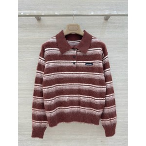미우미우 긴팔 폴로 니트 M72552 2026/신상
