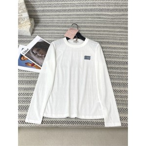 미우미우 긴팔 티셔츠 M81609 2026/신상