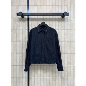 브루넬로 쿠치넬리 데님 셔츠 B22998 2026/신상